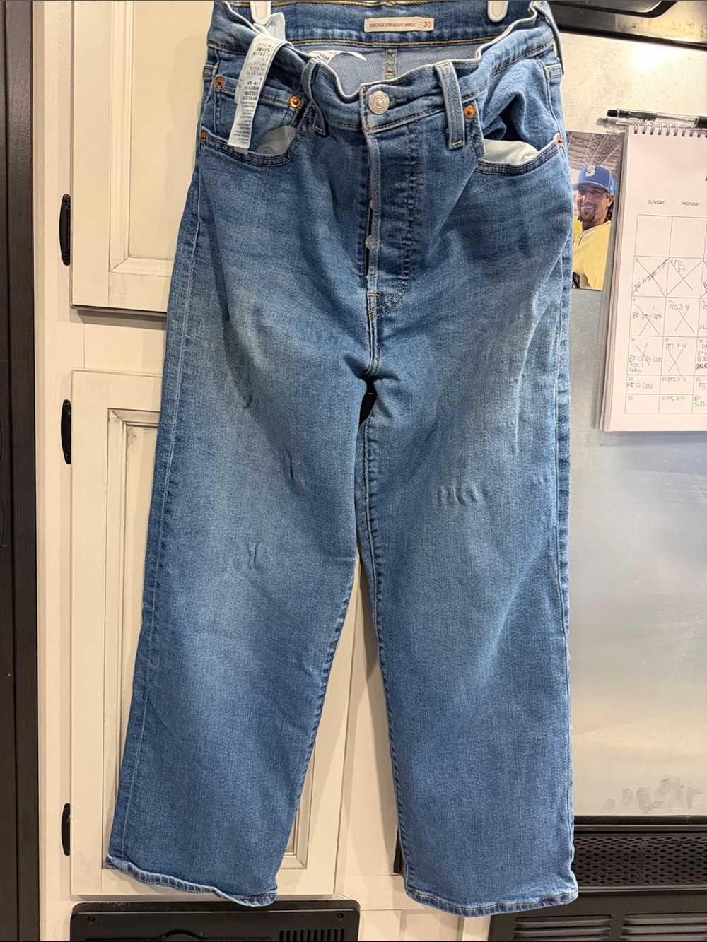 Levi's Light Blue Cropped Women's Jeans